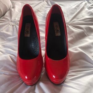 Red heels!